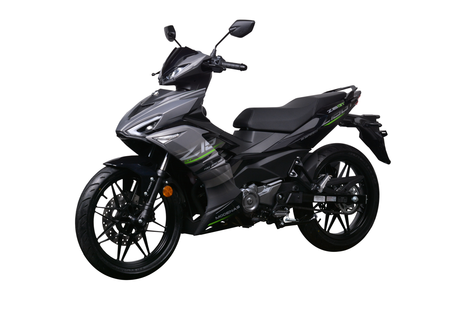 MODENAS MOTORCYCLE MODEL Z15GT – BRAND NEW – GRAY – 2025 – ezbeli