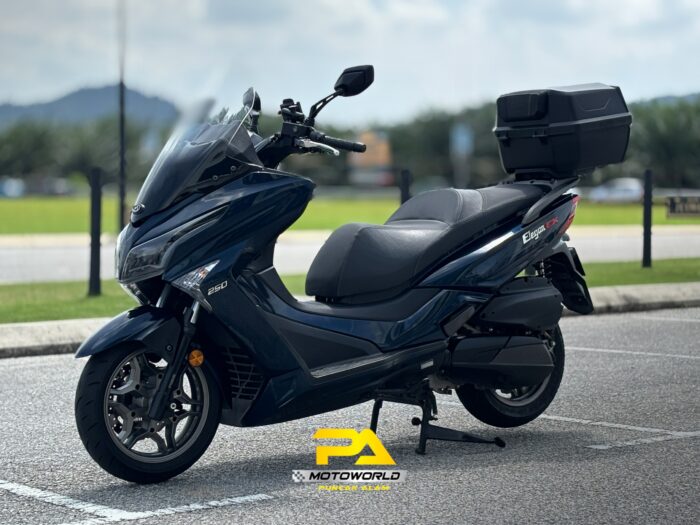 MODENAS ELEGAN EX 250 USED BRX 5033 2024 BLACK COLOUR – ezbeli