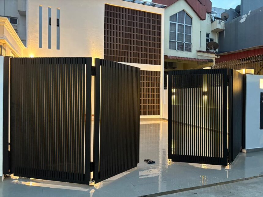 ARMYGRADE | GATE | BLACK | 58 GATE ARMYGRADE SWING / FOLDING – ezbeli